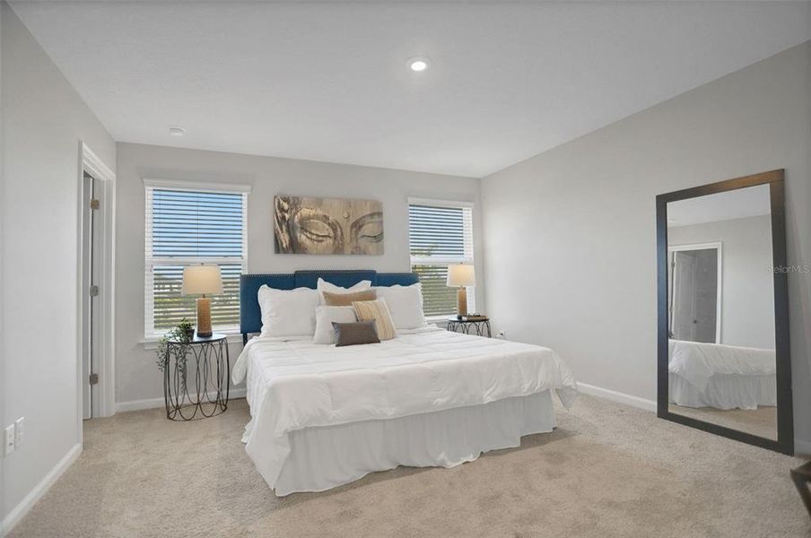 Furnished interior view inside a new home in , Wesley Chapel (Image 11).