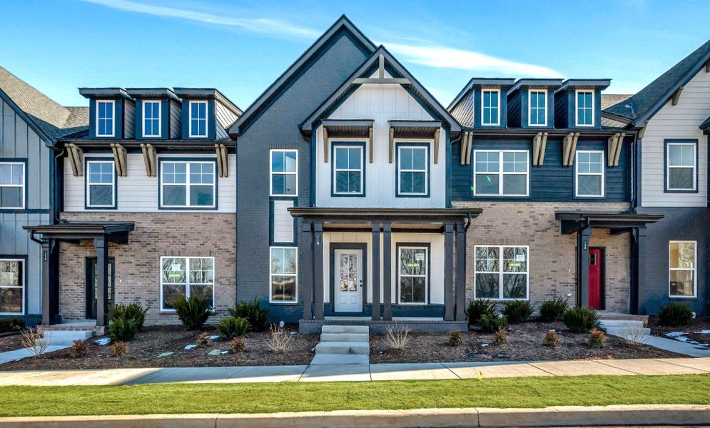 Representative exterior photo of a completed home built from the Grayson by Parkside Builders in Anderson Park, Hendersonville, TN (Image 28).