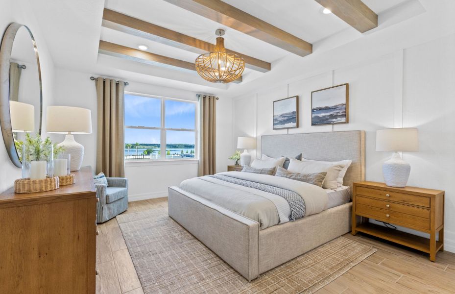 Representative furnished interior of a home built from the Palmary by Del Webb in Del Webb Lakehaven, Clermont (Image 12).