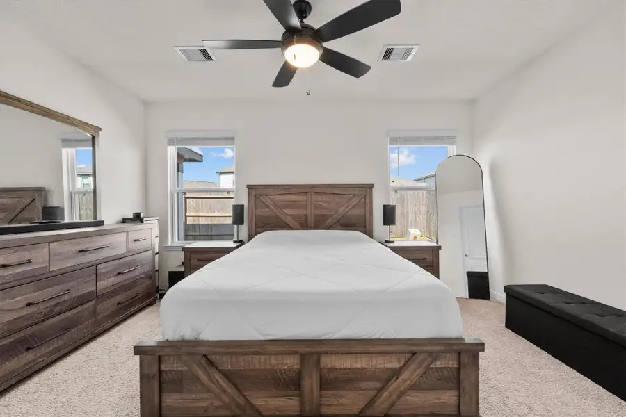 Furnished interior view inside a new home in , Houston (Image 14). Furnished interior view inside a new home in , Houston (Image 14).