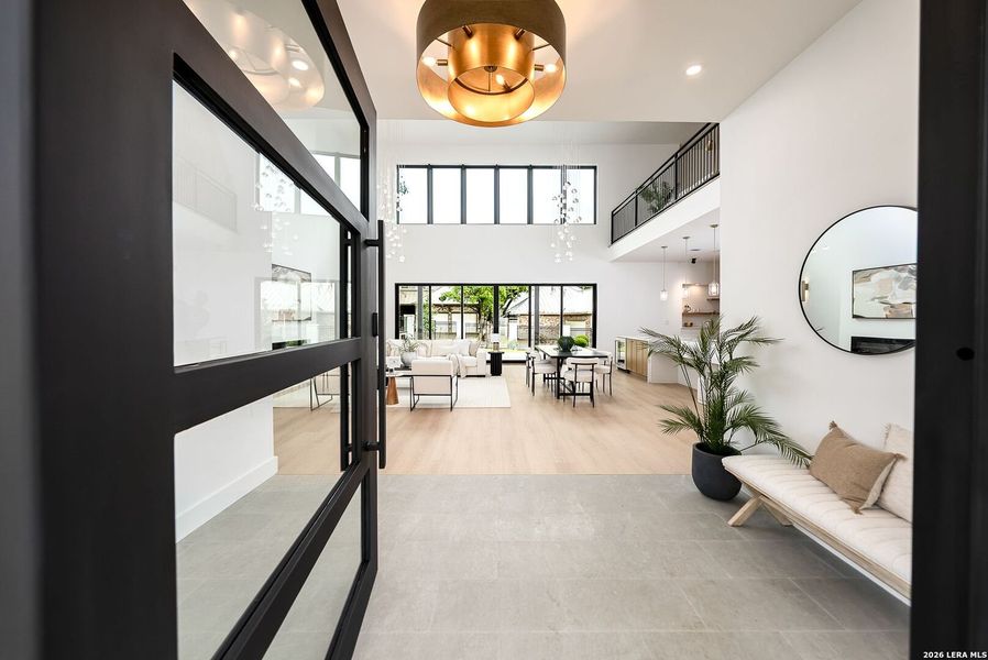 Furnished interior view inside a new home in , San Antonio (Image 16).