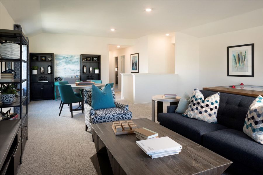 Furnished interior view inside a new home in Woodfield Preserve, Georgetown (Image 8).