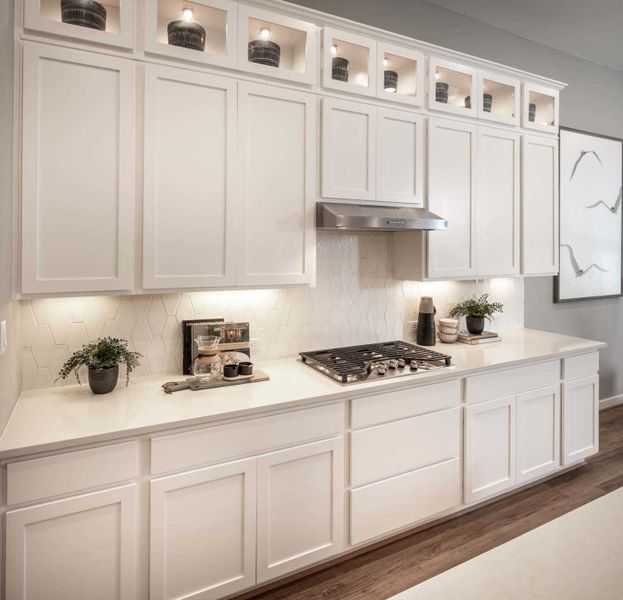 Representative furnished interior of a home built from the Amberley.535 by Highland Homes in Riceland, Mont Belvieu (Image 7).