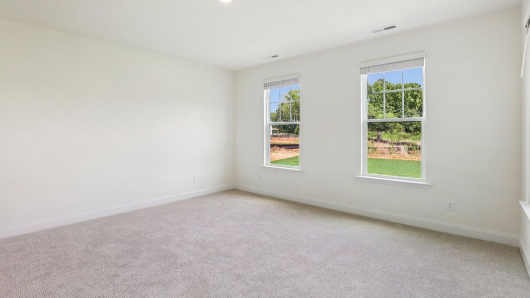 Representative furnished interior of a home built from the Pendleton by DRB Homes in Sidney Creek Single Family, Zebulon (Image 14).