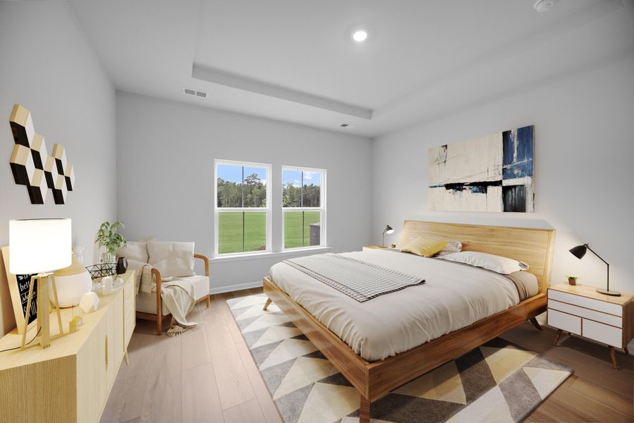 Furnished interior view inside a new home in , Summerville (Image 9). Furnished interior view inside a new home in , Summerville (Image 9).