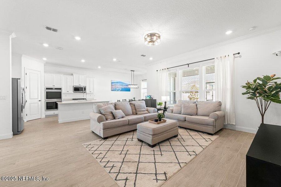Furnished interior view inside a new home in , St. Augustine (Image 6). Furnished interior view inside a new home in , St. Augustine (Image 6).