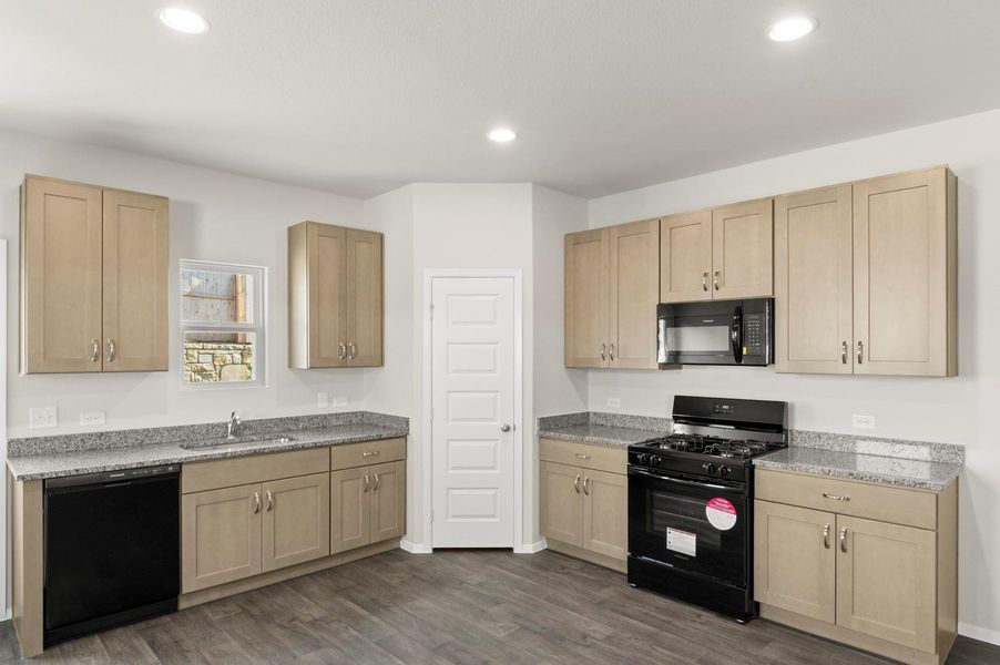 Furnished interior view inside a new home in Cloverleaf, Austin (Image 8).