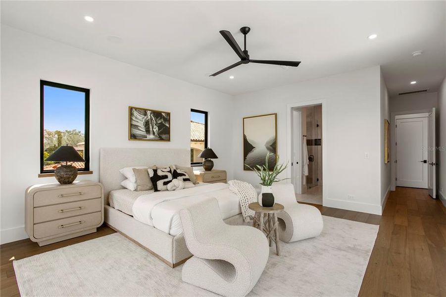 Furnished interior view inside a new home in , Tampa (Image 8). Furnished interior view inside a new home in , Tampa (Image 8).