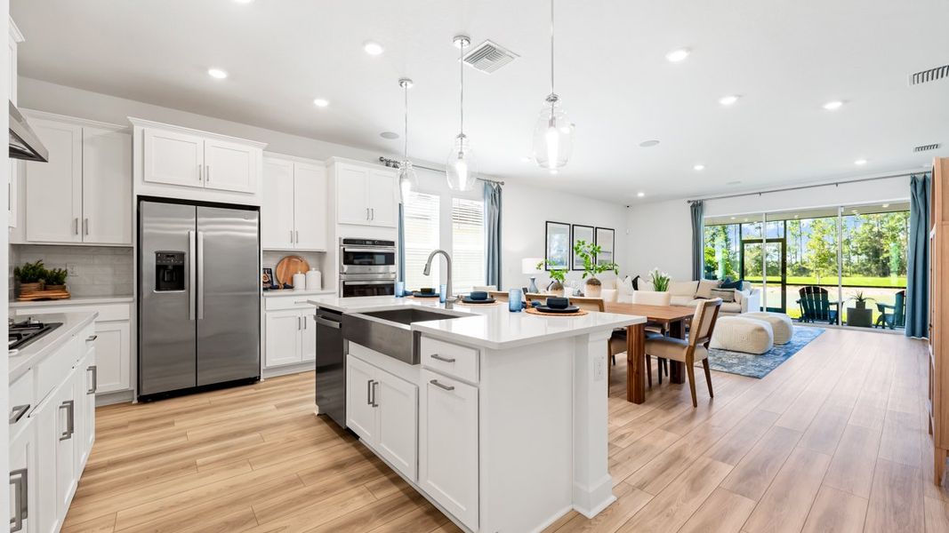 Representative furnished interior of a home built from the Grenada by Taylor Morrison in Hammock at Two Rivers, Zephyrhills (Image 6).