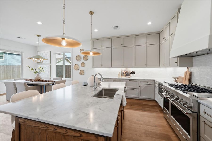 Furnished interior view inside a new home in , Houston (Image 15).