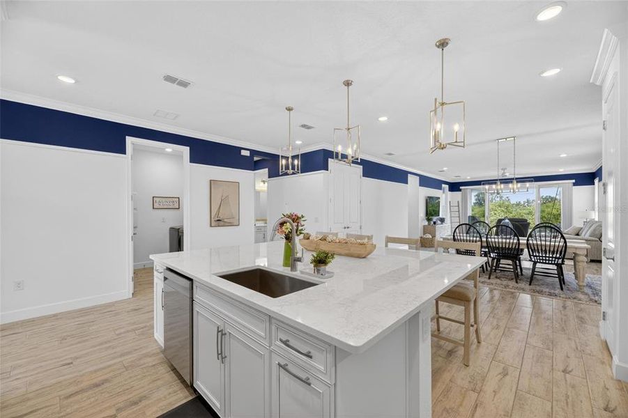 Furnished interior view inside a new home in , Apollo Beach (Image 9).
