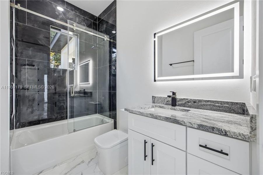 Furnished interior view inside a new home in , Labelle (Image 9).