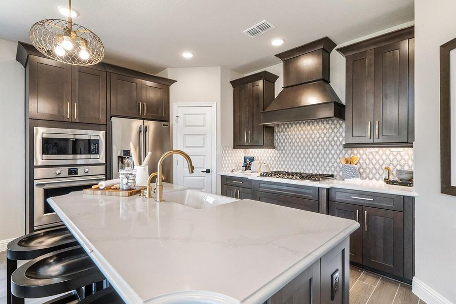 Large Island in Kitchen. Representative Photo. Large Island in Kitchen. Representative Photo.