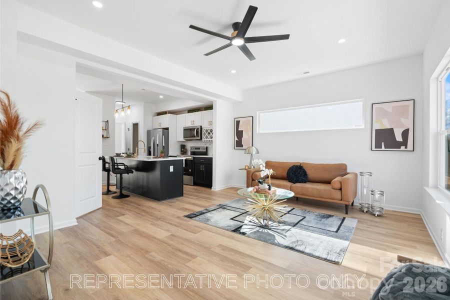 Living room|*actual finishes, structural selections, and orientation may vary