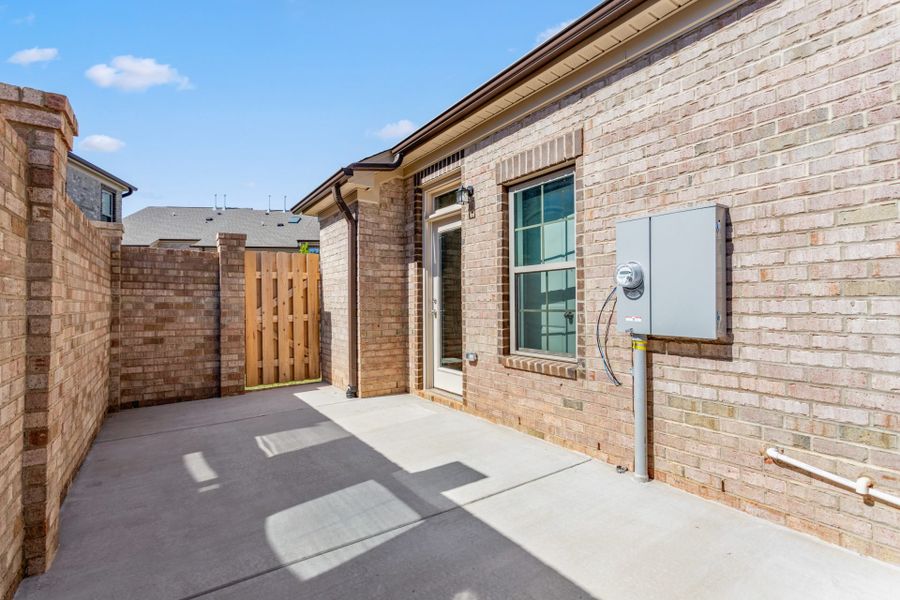 Exterior details of a home in Friedberg Village, Winston-Salem (Image 4).