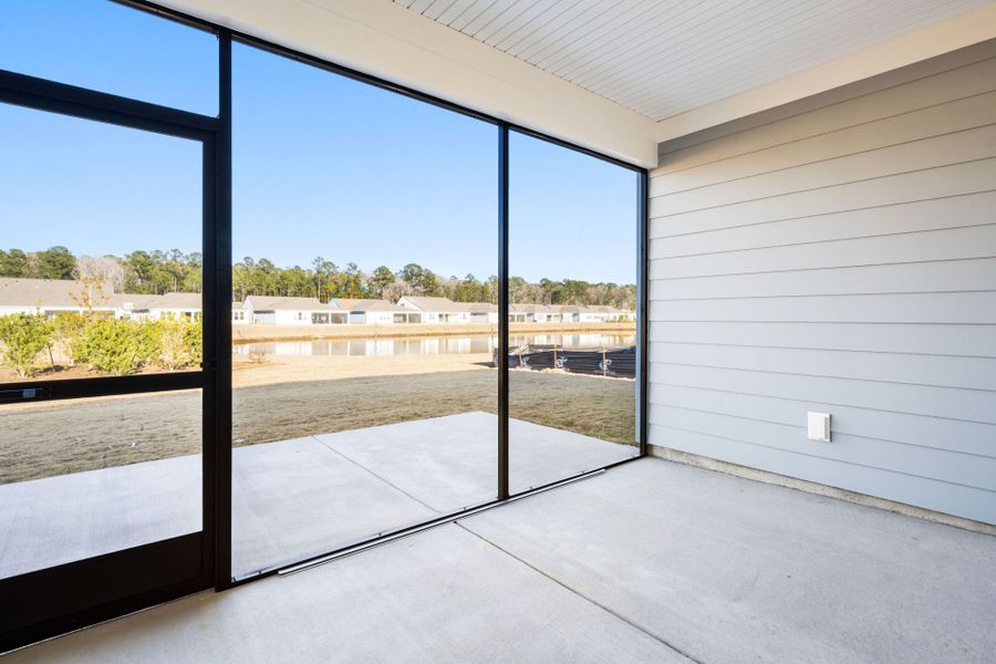 Exterior details and patio area of a home in Sun City Hilton Head, Bluffton (Image 3). Exterior details and patio area of a home in Sun City Hilton Head, Bluffton (Image 3).