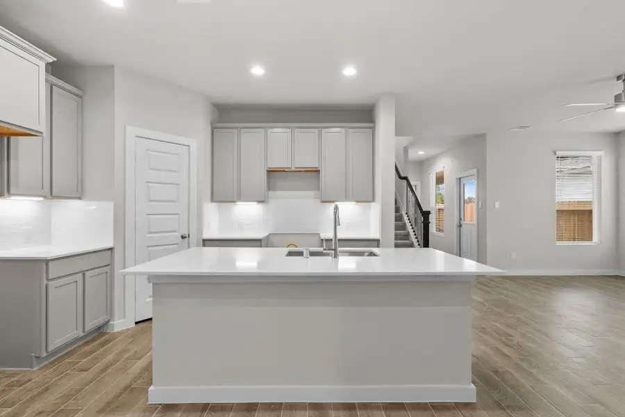 Furnished interior view inside a new home in Cypresswood Landing, Humble (Image 7).