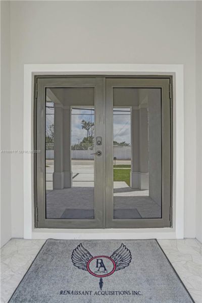 Exterior details and patio area of a home in , West Park (Image 3).
