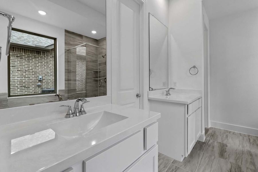 Representative Primary Bathroom - some options shown