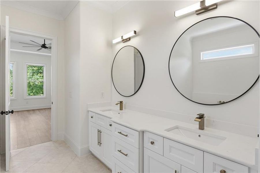 Furnished interior view inside a new home in , Marietta (Image 6).