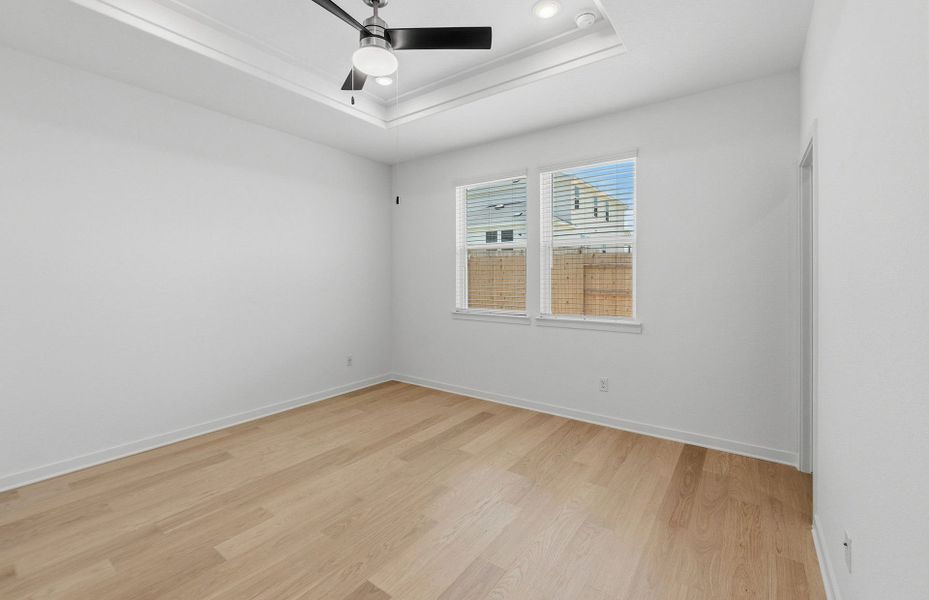 Spacious, unfurnished interior of a new home in Sunfield, Buda (Image 31). Spacious, unfurnished interior of a new home in Sunfield, Buda (Image 31).