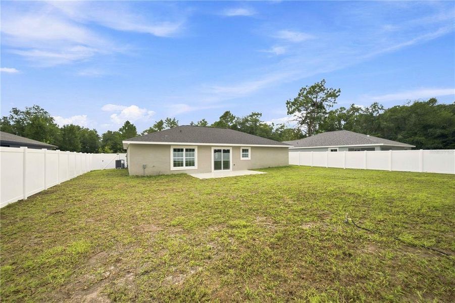 Exterior details and patio area of a home in , Ocala (Image 17). Exterior details and patio area of a home in , Ocala (Image 17).