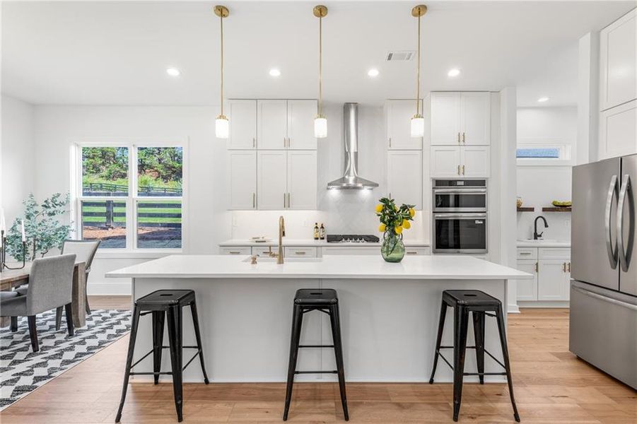 Furnished interior view inside a new home in , Alpharetta (Image 34). Furnished interior view inside a new home in , Alpharetta (Image 34).