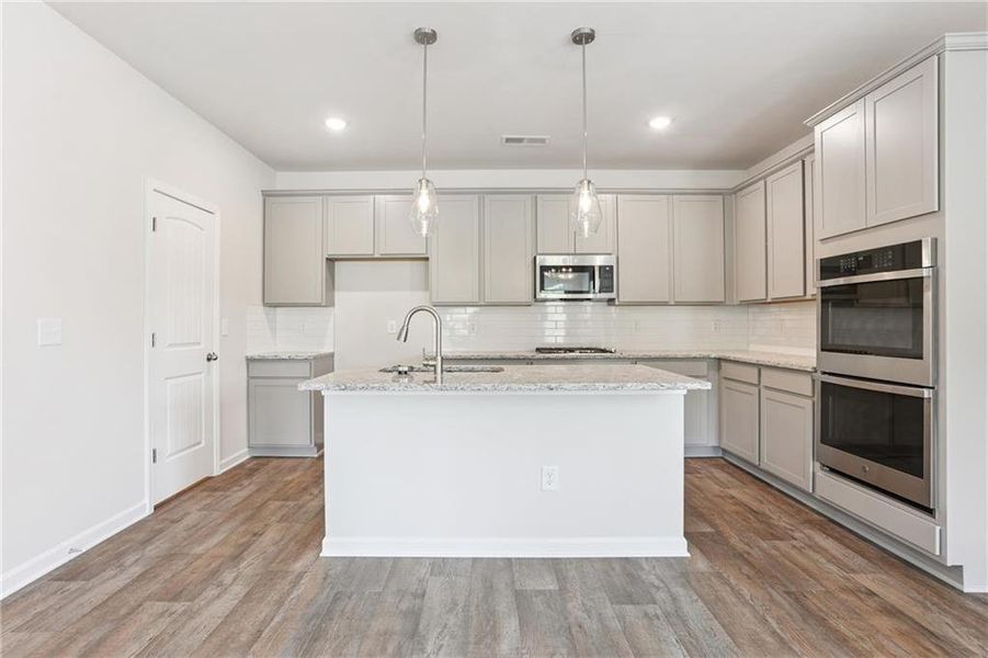 Furnished interior view inside a new home in Conner Springs, Social Circle (Image 4).