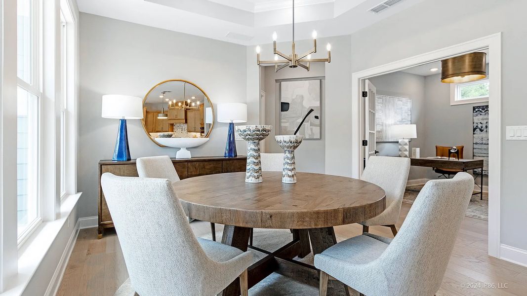 Representative furnished interior of a home built from the Portico by Epcon Communities in The Courtyards at Holly Springs, Canton (Image 62). Representative furnished interior of a home built from the Portico by Epcon Communities in The Courtyards at Holly Springs, Canton (Image 62).