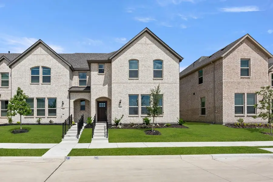 Representative exterior photo of a completed home built from the Lavon by Impression Homes in Creekshaw, Royse City, TX (Image 1). Representative exterior photo of a completed home built from the Lavon by Impression Homes in Creekshaw, Royse City, TX (Image 1).