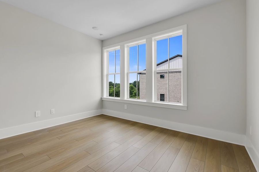 Spacious, unfurnished interior of a new home in Echo Park, Suwanee (Image 23). Spacious, unfurnished interior of a new home in Echo Park, Suwanee (Image 23).