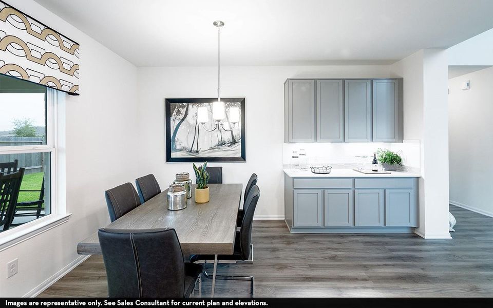 Furnished interior view inside a new home in Pecan Estates, Crosby (Image 10).