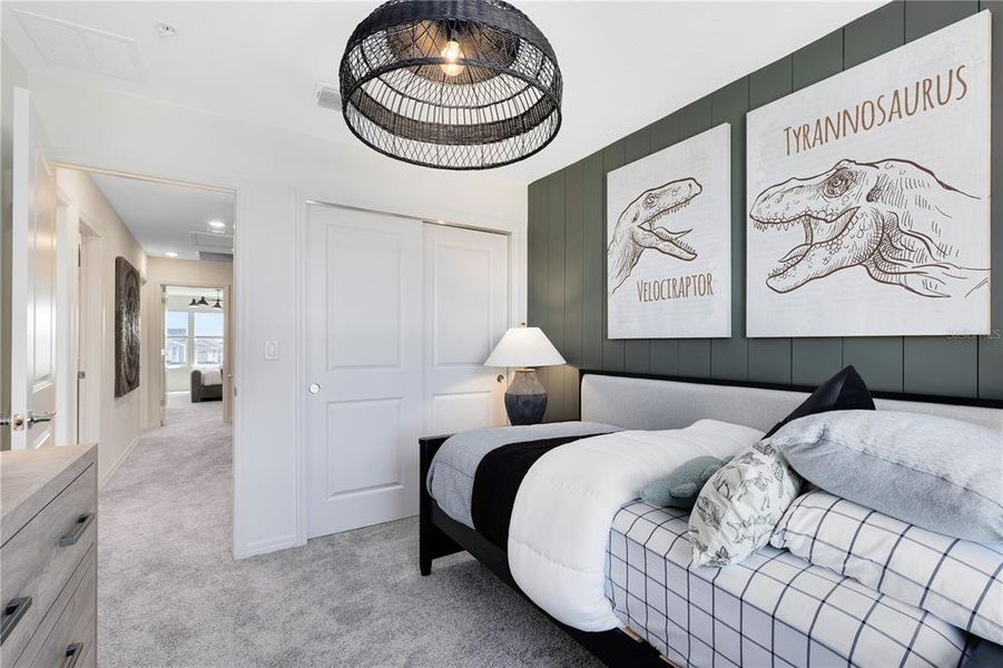 Furnished interior view inside a new home in EverBe, Orlando (Image 29). Furnished interior view inside a new home in EverBe, Orlando (Image 29).