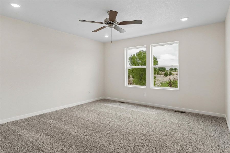 Spacious, unfurnished interior of a new home in Aspen Ranch, Fountain (Image 15). Spacious, unfurnished interior of a new home in Aspen Ranch, Fountain (Image 15).