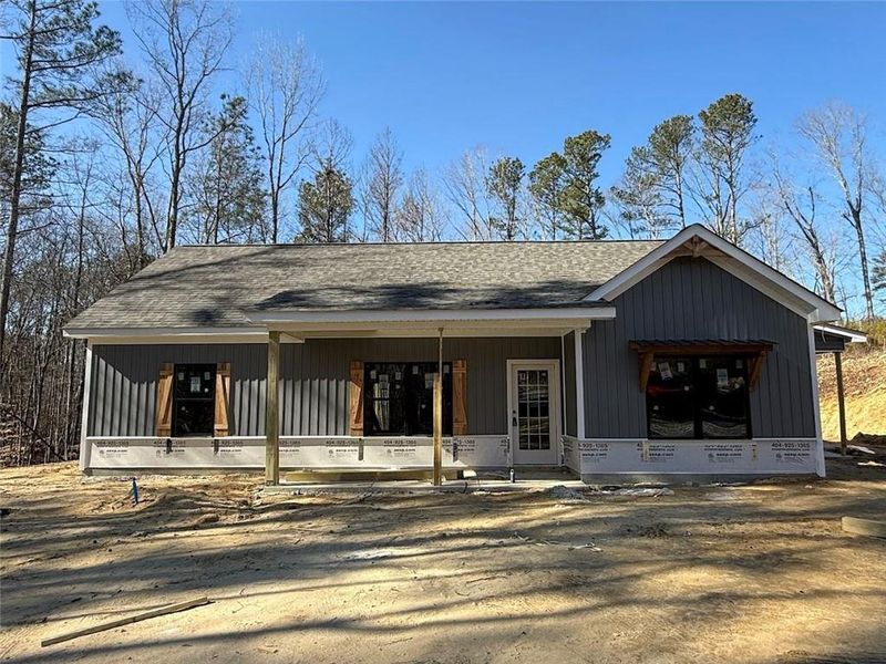 In-progress construction of a new home in , Dallas, GA (Image 26).