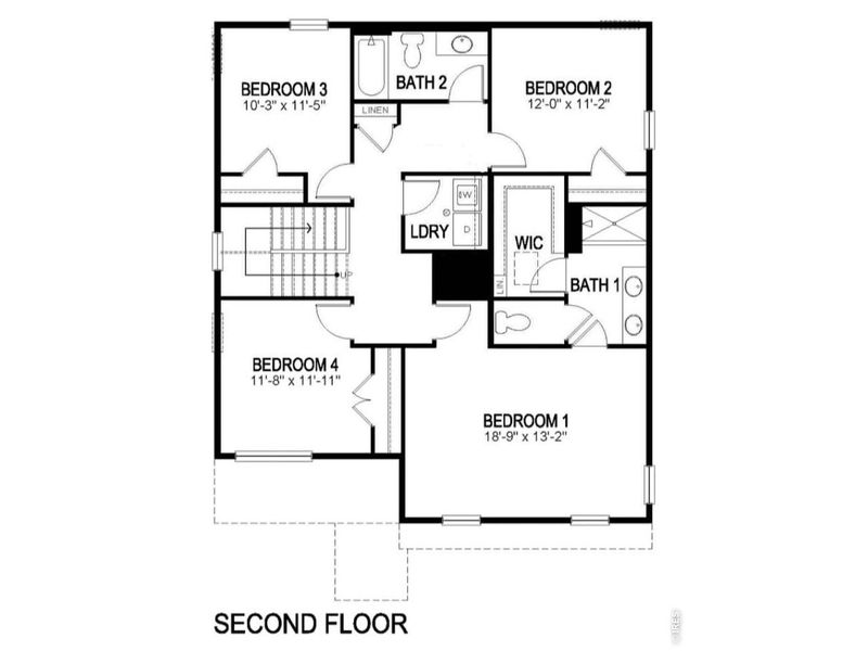 2D floor plan layout of this home in Lakeside Canyon, Mead, CO (Image 3). 2D floor plan layout of this home in Lakeside Canyon, Mead, CO (Image 3).