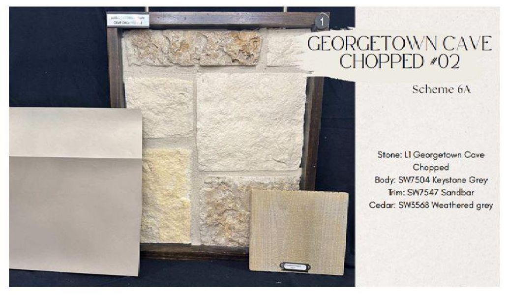 Exterior Design Selections - Representative Photo Exterior Design Selections - Representative Photo