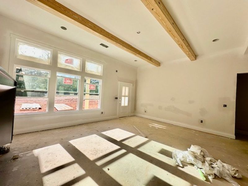 In-progress construction of a new home in Kimbell Acres, Pine Mountain, GA (Image 13).