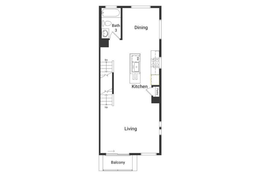 2D floor plan layout of this home in Banning Lewis Ranch, Colorado Springs, CO (Image 4). 2D floor plan layout of this home in Banning Lewis Ranch, Colorado Springs, CO (Image 4).