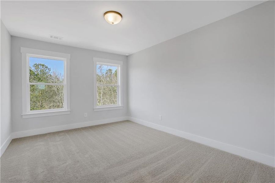 Spacious, unfurnished interior of a new home in Cambridge, Flowery Branch (Image 39). Spacious, unfurnished interior of a new home in Cambridge, Flowery Branch (Image 39).