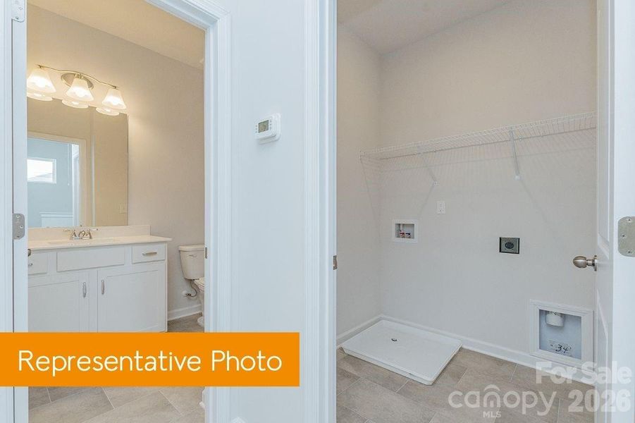 Hall Bath/ Laundry Hall Bath/ Laundry