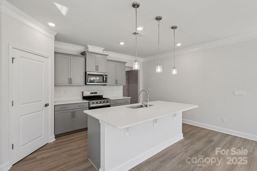 Furnished interior view inside a new home in Brookside, Troutman (Image 8).