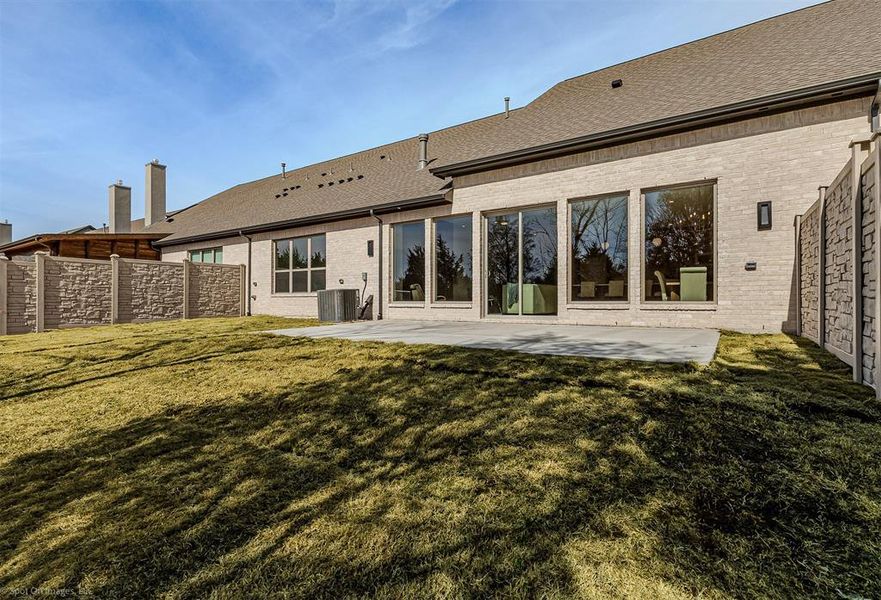 Exterior details and patio area of a home in , Heath (Image 4). Exterior details and patio area of a home in , Heath (Image 4).