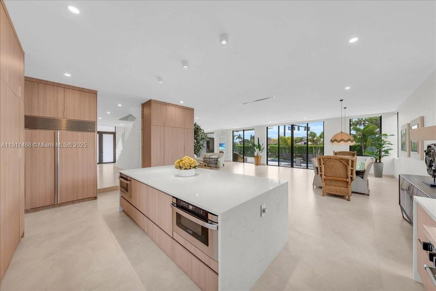 Furnished interior view inside a new home in , Marco Island (Image 32).