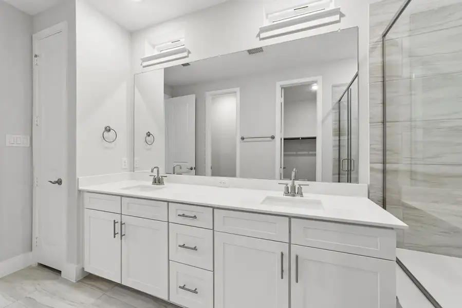 Representative furnished interior of a home built from the Harwood by Landon Homes in Lexington Frisco, Frisco (Image 13).