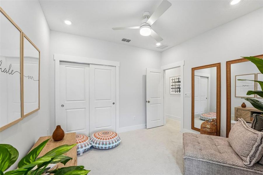 Furnished interior view inside a new home in Bartram Meadows, Jacksonville (Image 9).
