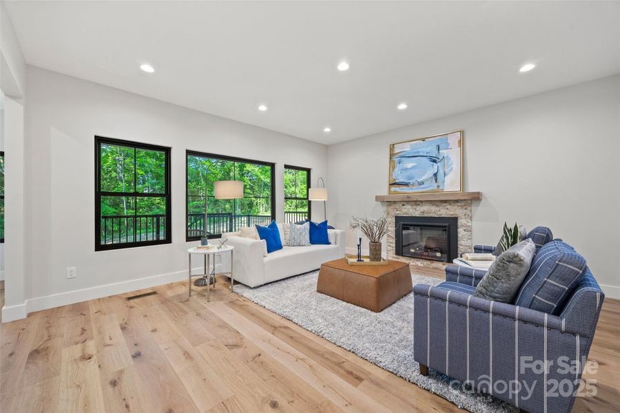 Furnished interior view inside a new home in , Belmont (Image 15). Furnished interior view inside a new home in , Belmont (Image 15).