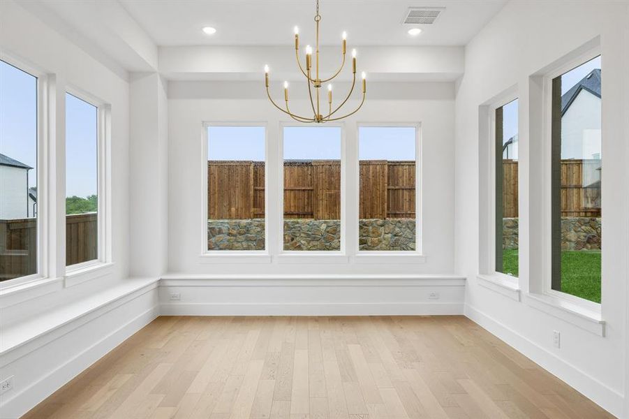 Grand dinner parties or wonderful family get togethers....this dining room works for all occasions.