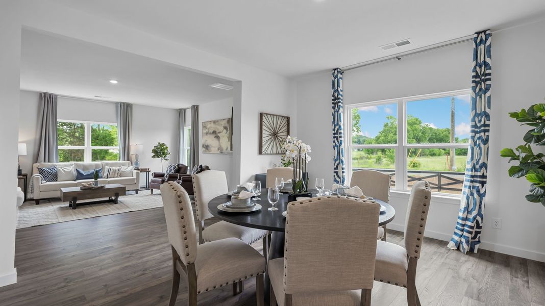 Furnished interior view inside a new home in Hawks Landing, Apison (Image 7).