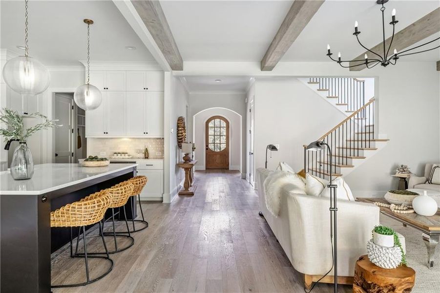 Furnished interior view inside a new home in , Acworth (Image 35). Furnished interior view inside a new home in , Acworth (Image 35).